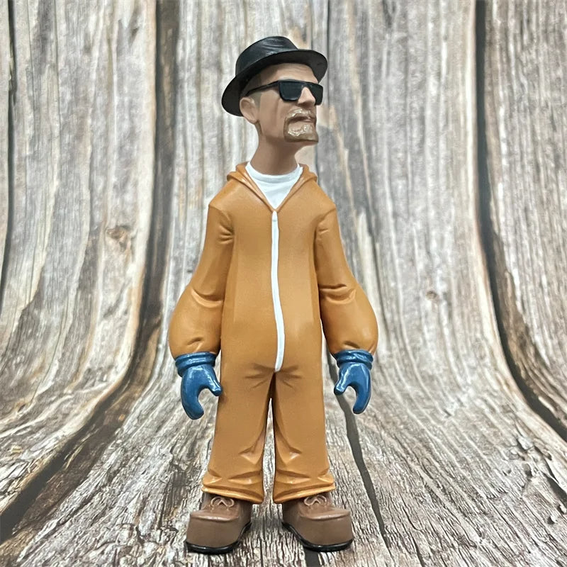 Breaking Bad Action Figure Cooking Clothes Walter White Figurine Heisenberg Resin Doll Model Miniature Collection