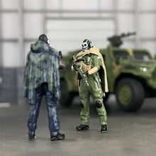 Load image into Gallery viewer, Classic 1/64 Scale Resin Model Anti-terrorist Soldier Ghost Simon Figures Dioramas Diecast Alloy Car Miniature Collection