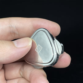 Rice Ball Push Slider Fidget Spinner EDC Metal Fidget Toys Autism ADHD Hand Spinner Anti-anxiety Adult Stress Relief