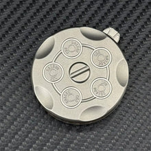 Load image into Gallery viewer, Creative Press Dice Fidget Toy Exquisite Stainless Steel EDC Fidget Coin Fun Decompression Toy ADHD Tool Ratchet Coin for Adults