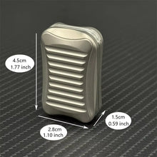 Load image into Gallery viewer, Titanium Alloy Soap EDC Fidget Toy Fashion Metal Infinite Push Fidget Slider Stress Relief Toy ADHD &amp; Leisure Toy for Office