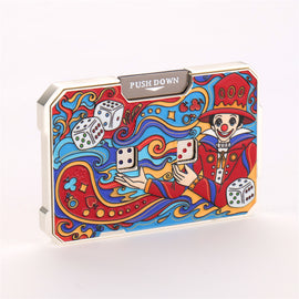 Zinc Alloy Dice EDC Fidget Toy Exquisite Decompression Toy ADHD Anti-anxiety Toy Suitable for Office & Party Gatherings