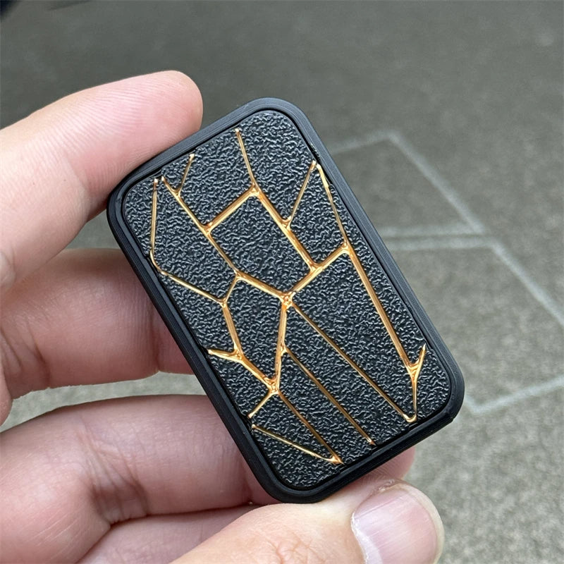 Creative Volcano Lava Fidget Slider EDC Plastic Haptic Slider Fashion ...