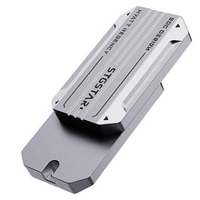 Load image into Gallery viewer, Future Simple Style Aluminum Alloy EDC Fidget Slider Creative Mechanical Push Fidget Toys Fashion Stress Relief Toy ADHD Gadgets