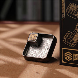 Novel Mysterious Little Box EDC Fidget Toy Stylish Metal Magnetic Push Decompression Toy ADHD Stress Relief Relaxation Toys