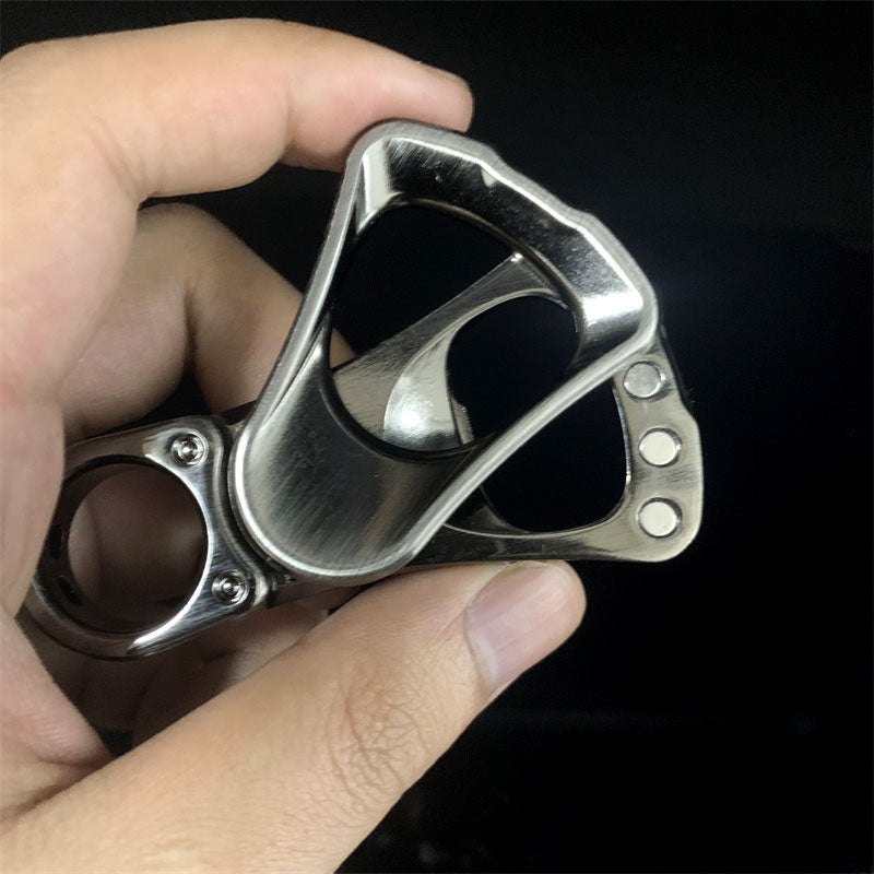 Bottle Opener Fidget Haptic Slider Metal Fidget Toys ADHD Tools Outdoor EDC Tools Anxiety Stress Relief Toys for Adult