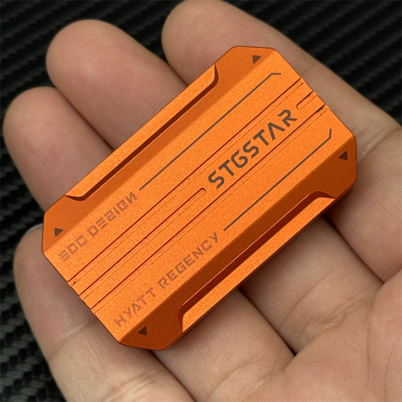 Future Simple Style Aluminum Alloy EDC Fidget Slider Creative Mechanical Push Fidget Toys Fashion Stress Relief Toy ADHD Gadgets