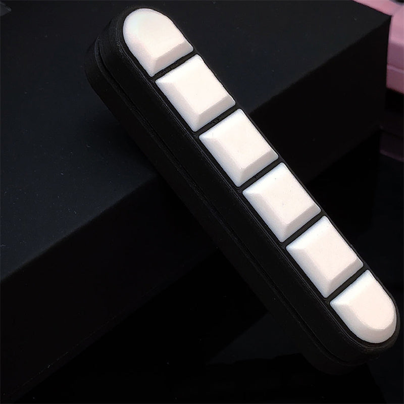 Creative Chocolate Bar Fidget Slider EDC Plastic Push Haptic Slider Personalized Fashion Stress Relief Fidget Toys ADHD Toys