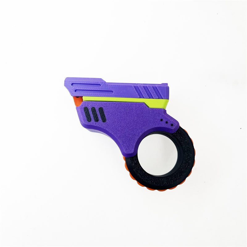 Creative Zoom Gun Fidget Toys 3D Printed Azu Fidget Slider EDC Plastic Adult Stress Relief Toy ADHD Anxiety Relief Toy Idea Gifts