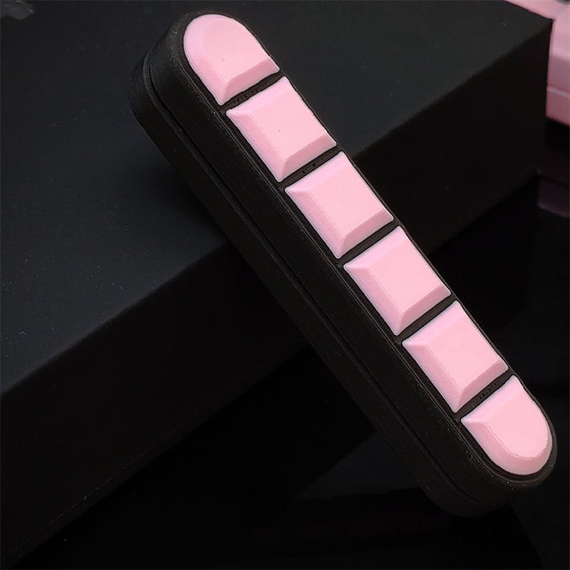 Creative Chocolate Bar Fidget Slider EDC Plastic Push Haptic Slider Personalized Fashion Stress Relief Fidget Toys ADHD Toys