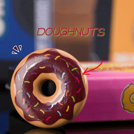 Creative Donut Mini Hand Spinner Magnetic EDC Adult Fidget Toy Anti-stress Fidget Spinner ADHD Relieve Stress Birthday Gift