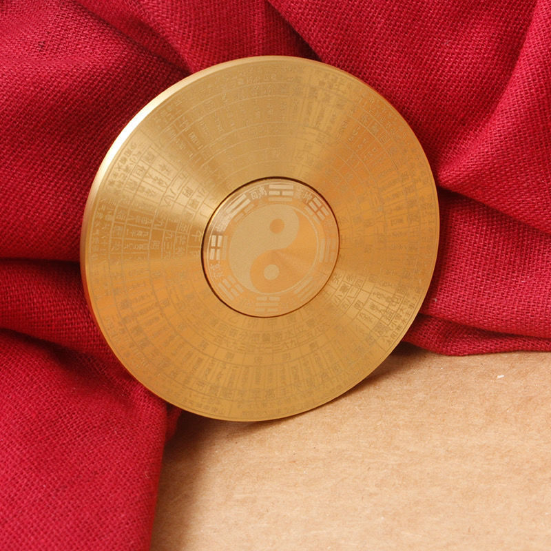 Fpj Compass Brass Tai Chi Compass Fidget Spinner Adult Metal EDC Fidget Toys ADHD ...