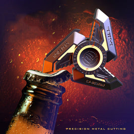 Whirlwind Slash Luminous Fidget Spinner EDC Adult Metal Fidget Toys ADHD Hand Spinner Glowing in the Dark Toys Stress Relief