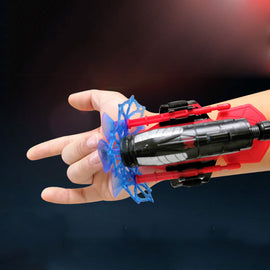 Marvel Superhero Spider-Man Web Spider Silk Launcher Children’s Toys Interactive Toys Cosplay Props Gifts for Boys