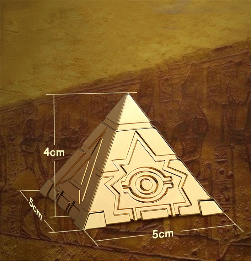 Egyptian Pyramids Fidget Spinner EDC Adult Metal Fidget Toys ADHD Hand Spinner Autism Sensory Toys Stress Relief Cool Stuff