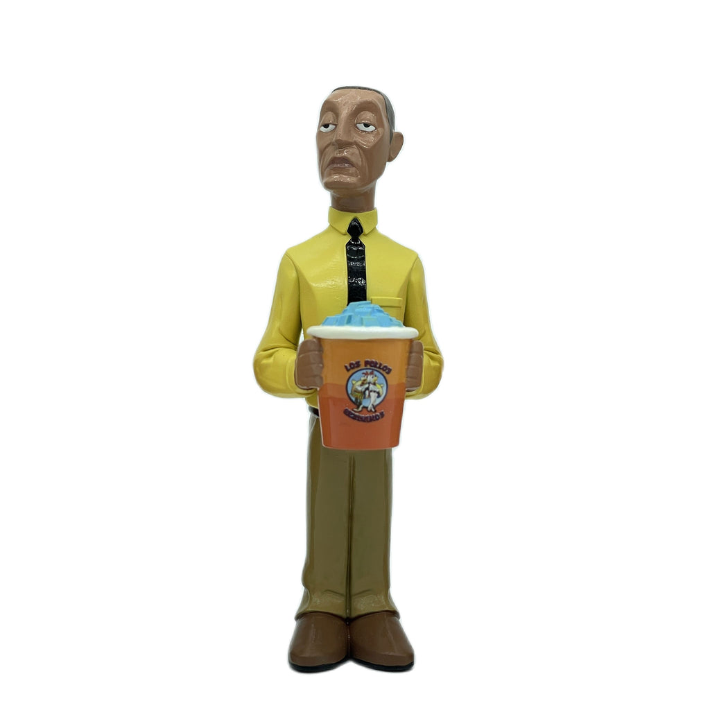 Classic Cartoon Style Breaking Bad Action Figure Cooking Clothes Walter Jesse and Gustavo Resin Model Miniature Figurines Desktop Decoration