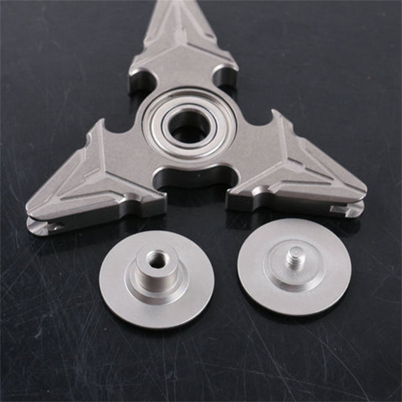 Titanium Alloy Fidget Spinner Metal Fidget Toys ADHD Hand Spinner Stress Relief Toys for Adult EDC Outdoor Tool