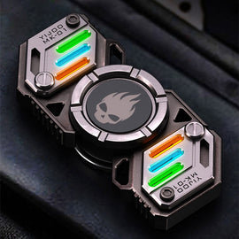 Star Soldier Luminous Alloy Fidget Spinner EDC Cool Fidget Toys ADHD Hand Spinner Glowing in the Dark Anxiety Stress Relief Toys