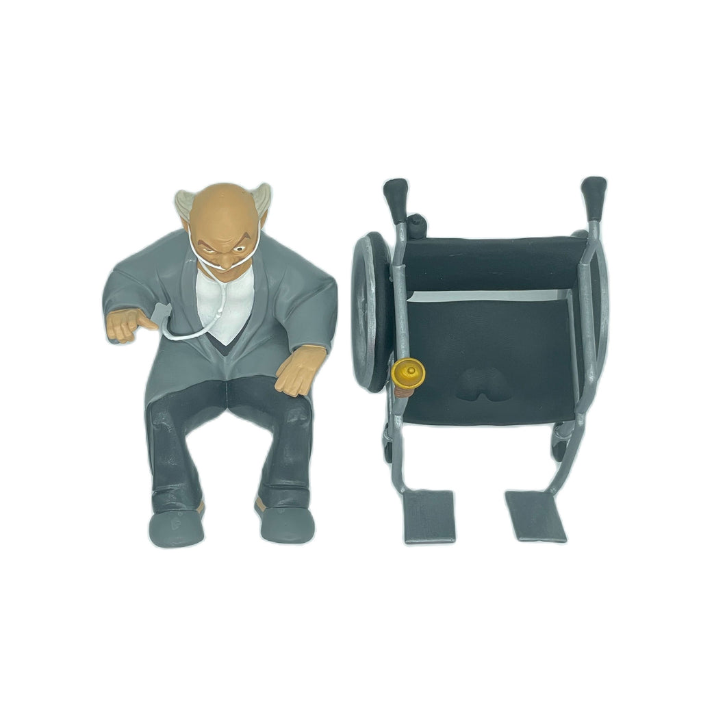 Cartoon Style Breaking Bad Action Figure Mike Ehrmantraut and Hector Salamanca Resin Model Movie Character Miniature Figurine Decoration