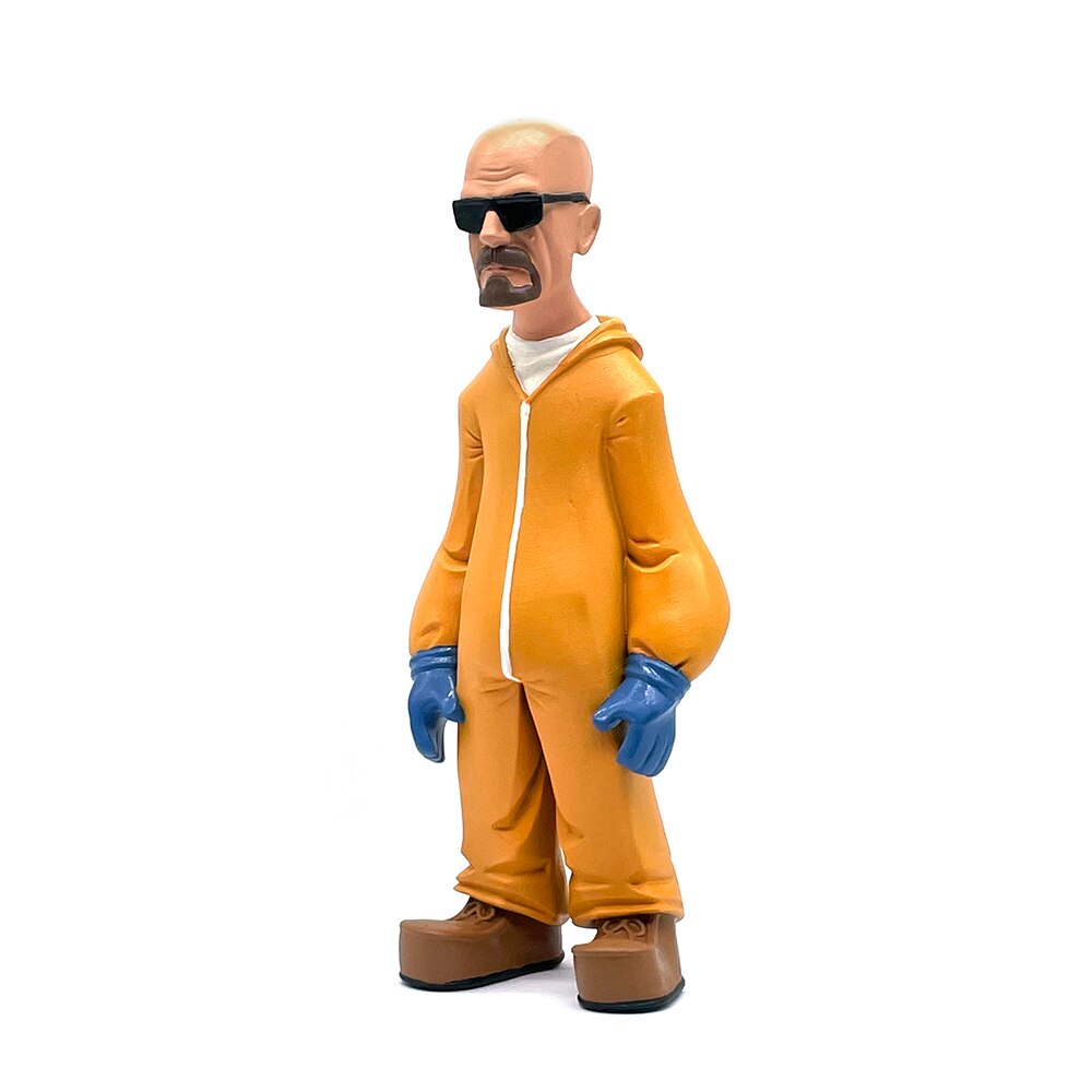 Cartoon Kawaii Breaking Bad Bryan Cranston Action Figure Painted Resin Model Toy Gift Collection