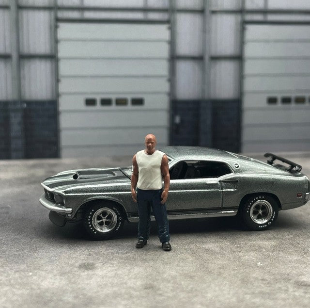 Classic 1:64 Scale Model Fast and Furious 9 people Cast Alloy Car Simulation Static Figures Diorama Miniature Scene Collection