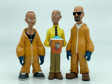 Load image into Gallery viewer, Classic Cartoon Style Breaking Bad Action Figure Cooking Clothes Walter Jesse and Gustavo Resin Model Miniature Figurines Desktop Decoration