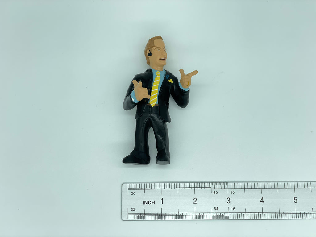 Cartoon Style Breaking Bad Action Figures Lawyer Saul Goodman Resin Model Movie Character Miniature Figurine Desktop Decoration