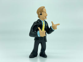 Cartoon Style Breaking Bad Action Figures Lawyer Saul Goodman Resin Model Movie Character Miniature Figurine Desktop Decoration