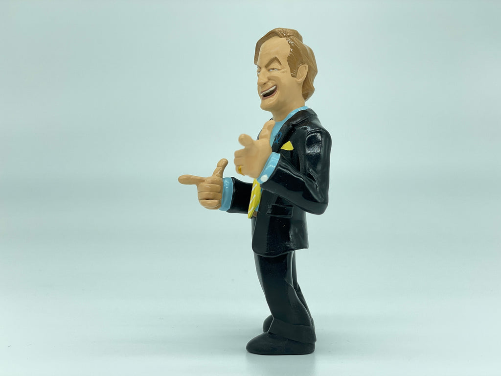 Cartoon Style Breaking Bad Action Figures Lawyer Saul Goodman Resin Model Movie Character Miniature Figurine Desktop Decoration