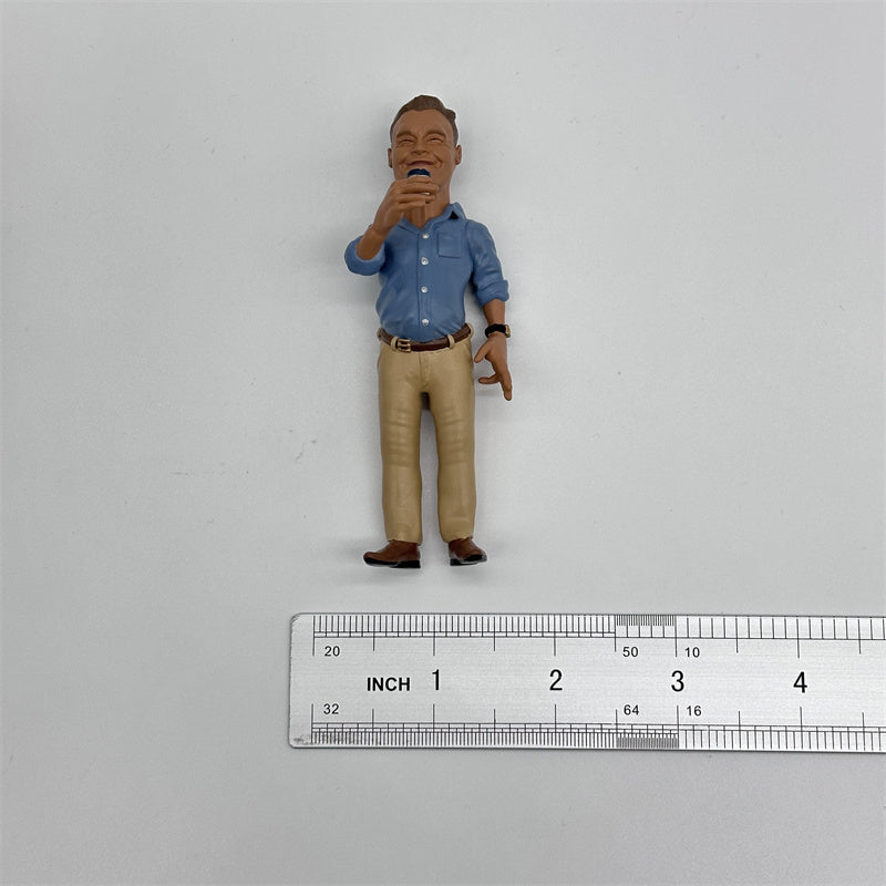 Cartoon Style Breaking Bad Action Figures Don Eladio Vuente Figurine Resin Model Movie Character Miniature Collection Desktop Decoration