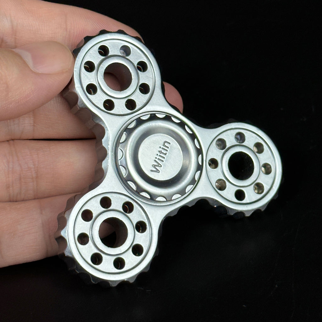 Three Leaf Gear Fidget Spinner Adult EDC Fidget Toys ADHD Hand Spinner Autism Anti-anxiety Stress Relief Toys Office Toys