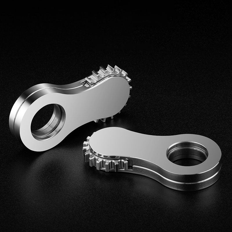 Fpj Ring Stainless Steel Gear Ring Fidget Spinner Adult Hand Spinner EDC Fidget ...