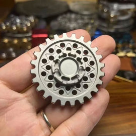 Gear Fidget Spinner EDC Adult Metal Fidget Toys ADHD Hand Spinner Autism Sensory Toys Anxiety Stress Relief