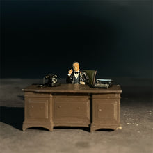 Load image into Gallery viewer, 1/64 Scale Resin Model Godfather Vito Corleone Figures Office Desk Scene Dioramas Diecast Alloy Car Doll Miniature Collection