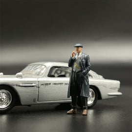 1/64 Scale Resin Model Peaky Blinders Tommy Shelby Figures Scene Dioramas Diecast Alloy Car Doll Miniature Collection