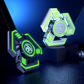 Origin Luminous Fidget Spinner EDC Metal Fidget Toys ADHD Hand Spinner Glowing in the Dark Stress Relief Toys for Adult