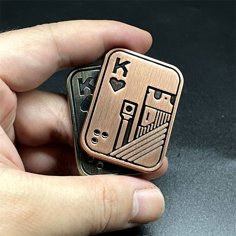 Metal Camera Fidget Slider - ADHD Anxiety Relief Toy With 3 Playing Methods, Portable Stress Relief For Adults & Teens