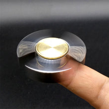 Load image into Gallery viewer, Radiation Three Leaf Fidget Spinner EDC Adult Metal Fidget Toys ADHD Hand Spinner Anxiety Stress Relief Office Desk Toys