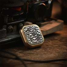 Load image into Gallery viewer, Skull Square Blocks Magnetic Fidget Slider EDC Adult Metal Fidget Toys Autism ADHD Tool Anti-anxiety Office Stress Relief Toys