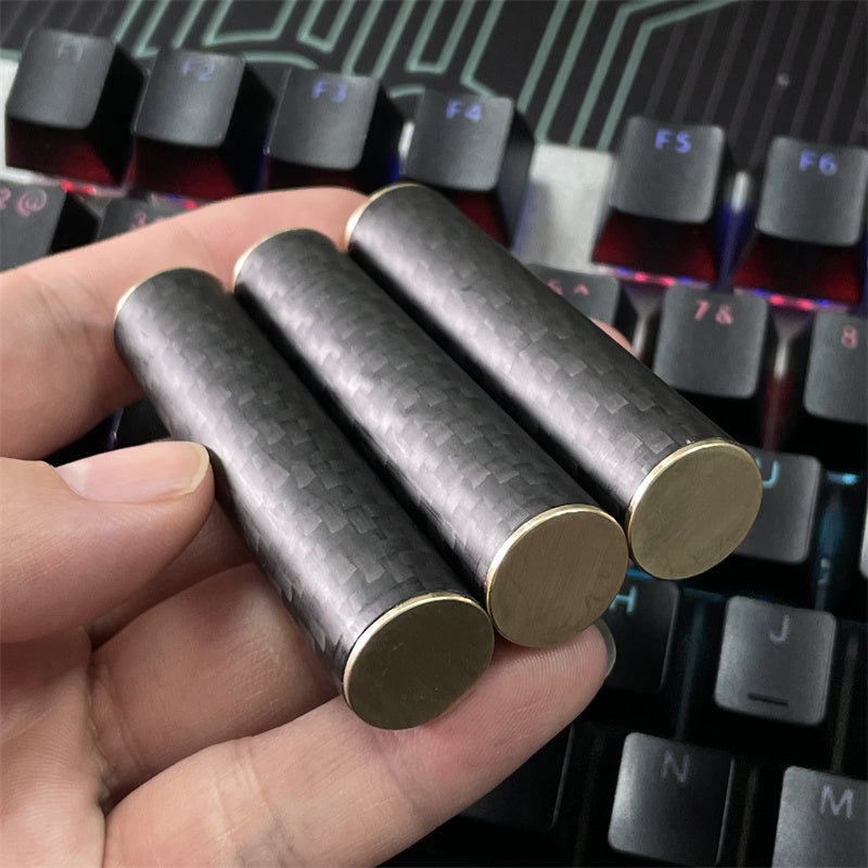 Fidget Rod Carbon Fiber Magnetic Rod Fidget Roller EDC Metal Fidget Toys Autism A ...