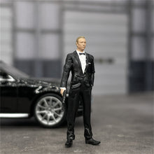 Load image into Gallery viewer, 1/64 Scale Model 007 James Bond Cast Alloy Car Static Miniature Diorama Character Model Simulation Scene Collection For Layout