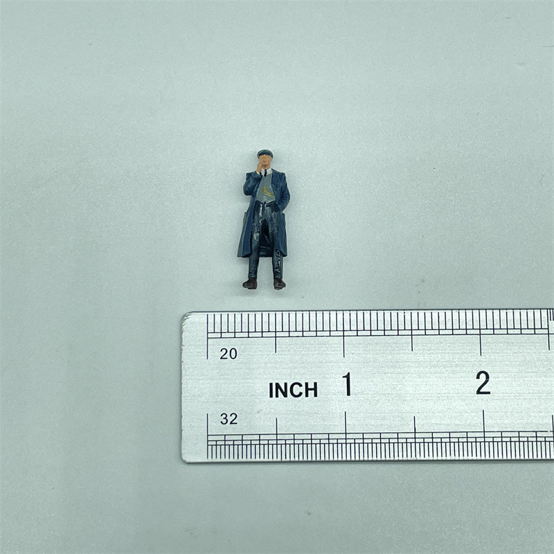 1/64 Scale Resin Model Peaky Blinders Tommy Shelby Figures Scene Dioramas Diecast Alloy Car Doll Miniature Collection