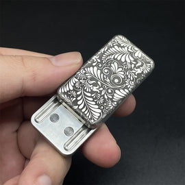 Tang Grass Fidget Slider Adult EDC Metal Fidget Toys Autism ADHD Hand Spinner Anxiety Stress Relief Toys Office Desk Toys