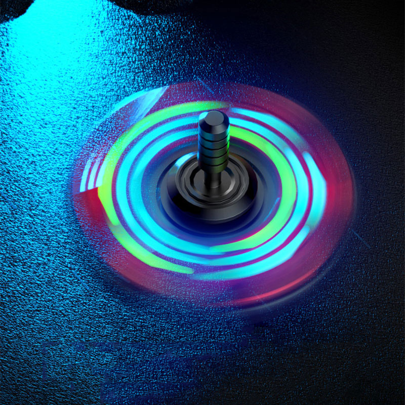 Star Soldier Luminous Alloy Fidget Spinner EDC Cool Fidget Toys ADHD Hand Spinner Glowing in the Dark Anxiety Stress Relief Toys